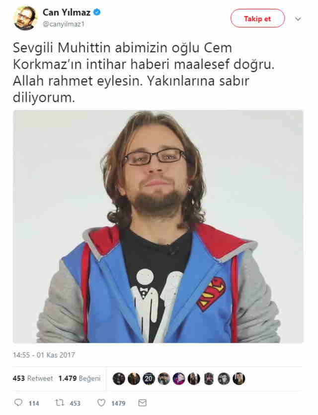 Aktyorun oğlu intihar etdi -  FOTO